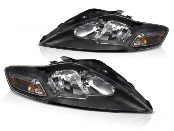 Frontlykter Ford Mondeo 11-14 Sort