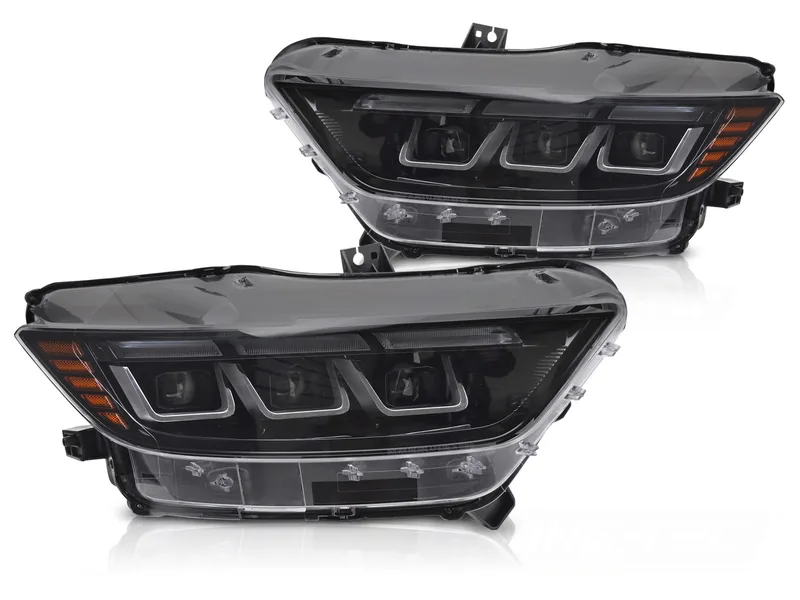 Frontlykter Ford Mustang 14-17 Full Led Seq Drl - Bilde 2