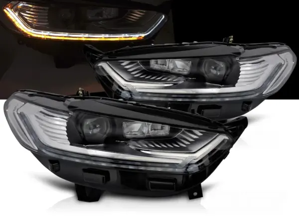 Frontlykter Ford Monedo Mk5 14-18 Led Seq Drl – bilde 1 av 2