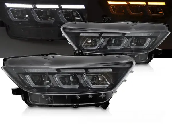 Frontlykter Ford Mustang 14-17 Full Led – bilde 1 av 2