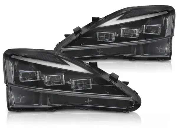 Frontlykter Lexus Is 06-13 Full Led Black – bilde 2 av 2
