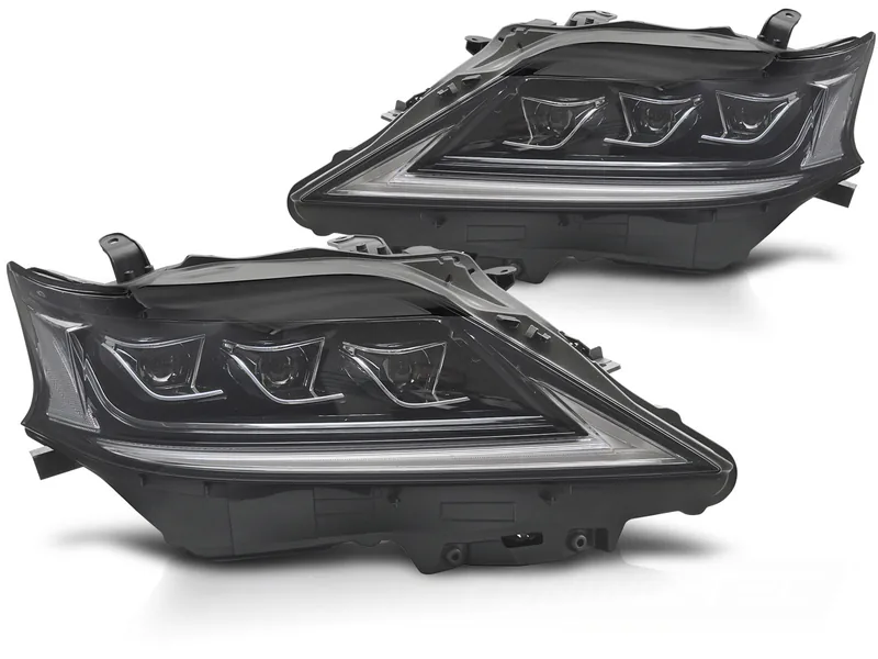 Frontlykter Lexus RX 12-15 Led Sort - Bilde 2
