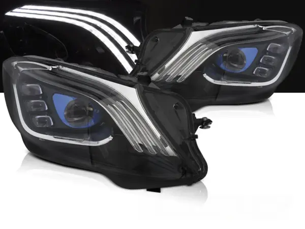 Frontlykter Mercedes W222 13-17 Full Led Sort – bilde 1 av 2