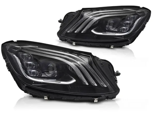 Frontlykter Mercedes S-Klasse W222 13-17 Full Led Drl – bilde 2 av 2