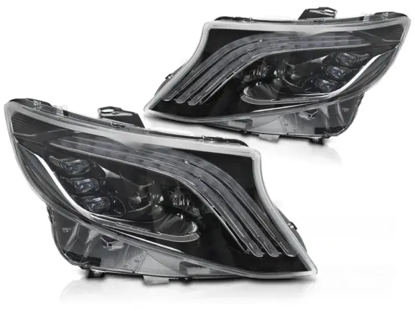 Frontlykter Mercedes V-Klasse/VIto W447 14-23 Full Led Seq Drl – bilde 2 av 2