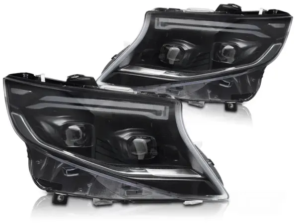 Frontlykter Mercedes V-Klasse/VIto W447 14-23 Full Led Seq Drl – bilde 2 av 2