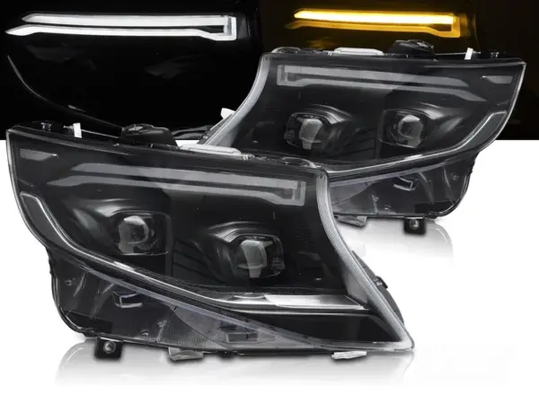 Frontlykter Mercedes V-Klasse/VIto W447 14-23 Full Led Seq Drl – bilde 1 av 2