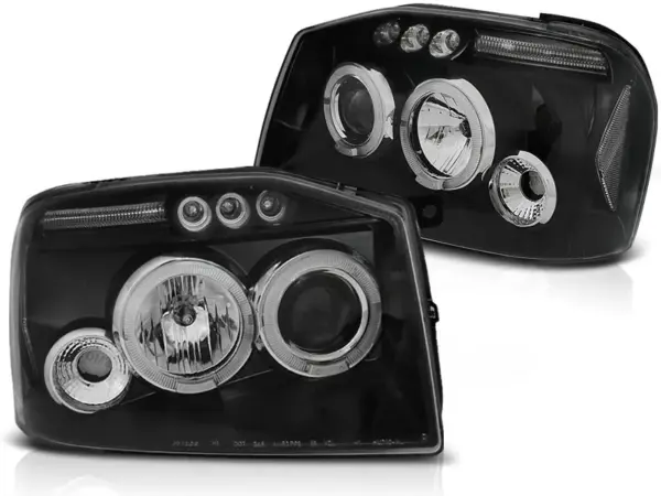 Frontlykter Nissan Frontier Us Versjon 01-04 Sort – bilde 2 av 2