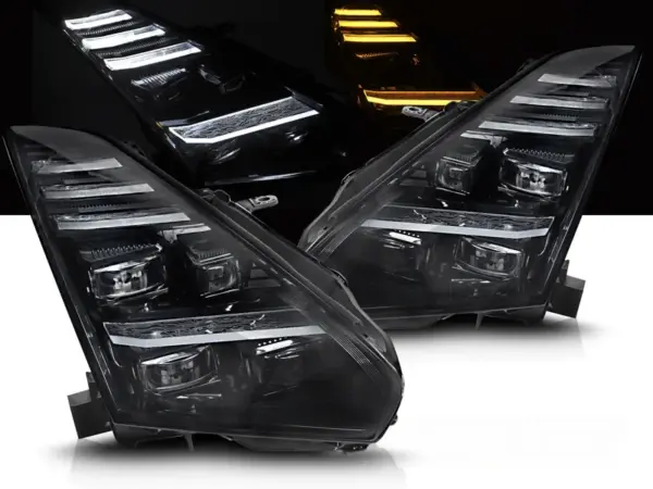 Frontlykter Nissan Gt-R 08-23 Full Led Seq Drl – bilde 1 av 2