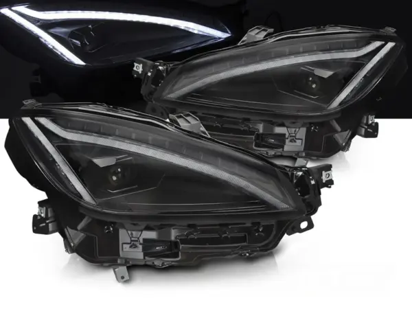 Frontlykter Toyota Gr86 21- Sort Led – bilde 1 av 2