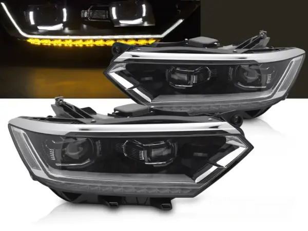 Frontlykter VW Passat B8 14-19 Full Led Seq Drl – bilde 1 av 2