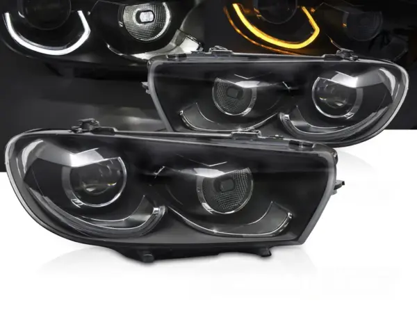 Frontlykter VW Scirocco III 08-14 Full Led Seq – bilde 1 av 2