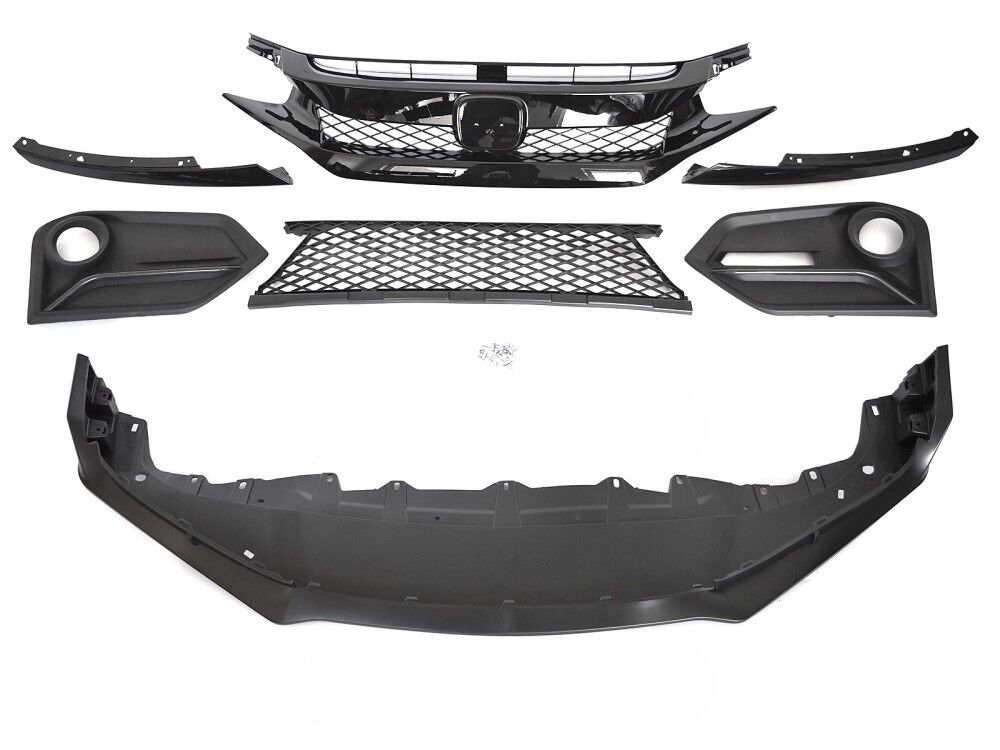 Støtfanger Foran Honda Civic X 16-21 Sport - Bilde 2