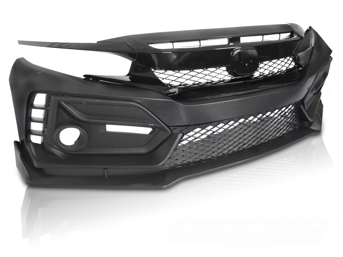 Støtfanger Foran Honda Civic X 16-21 Sport
