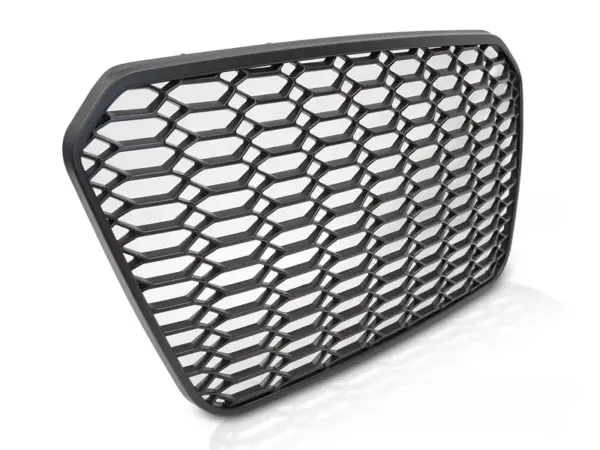 Grill Audi A6 C7 11-14 Sport Style Matt Svart
