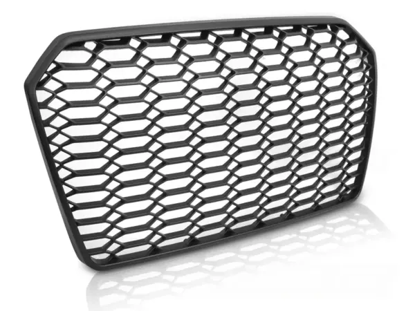 Grill Audi A6 C7 14-18 Sport Style Matt Svart