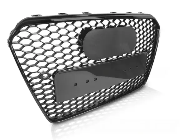 Grill Audi A5 8T 8F 11-16 Sport PDC Blank Svart