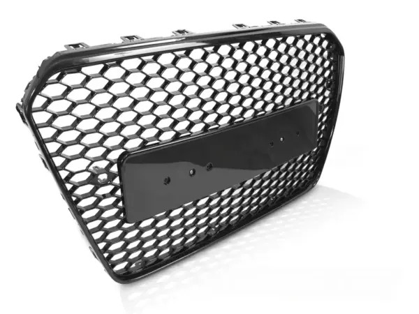 Grill Audi A5 8T 8F 11-16 Sport PDC Blank Svart