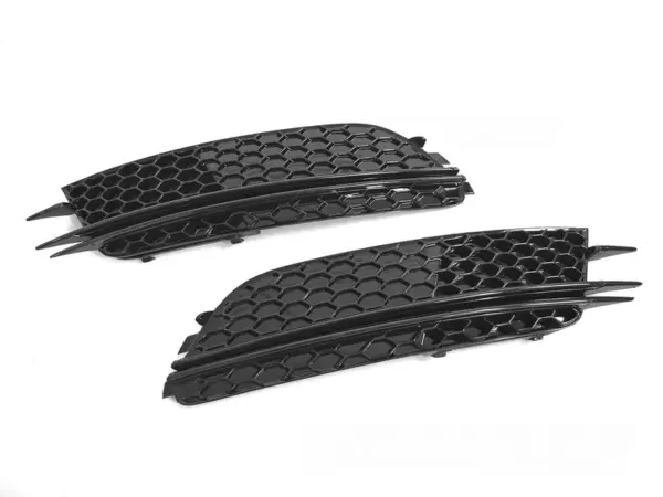 Tåkelysdeksel Audi A6 C7 11-14 Sport Blank Svart