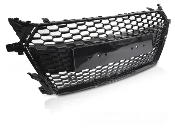 Grill Audi TT 8S 14-18 Sport Style PDC Blank Svart