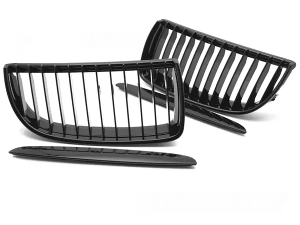 Grill BMW E90/E91 05-08 Blank Svart
