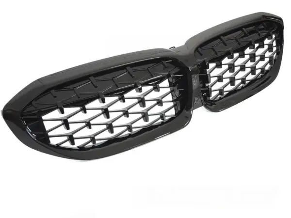 Grill BMW G20/G21 19-22 Diamond Style Kamera Svart