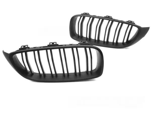 Grill BMW F32/F33/F36 13-20 Sport Double Bar Matt Svart
