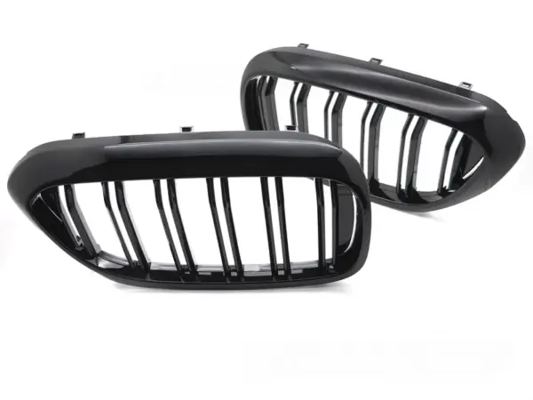 Grill BMW G30/G31 17-20 Sport Double Bar Blank Svart