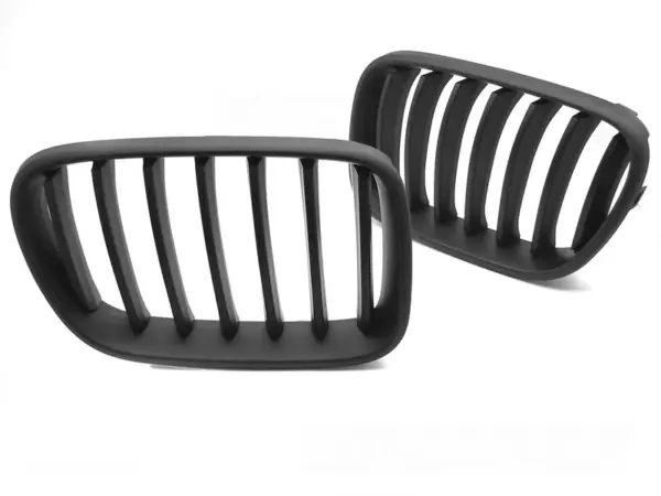 Grill BMW X3 F25 10-14 Matt Svart