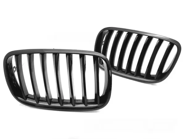Grill BMW X5 E70 07-13/X6 E71 08-14 Blank Svart