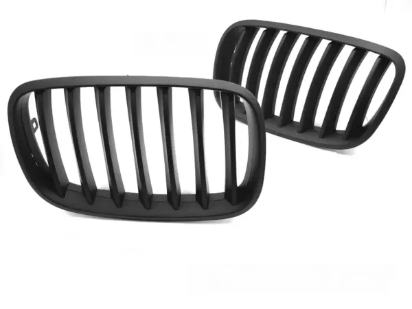 Grill BMW X5 E70 07-13/X6 E71 08-14 Matt Svart