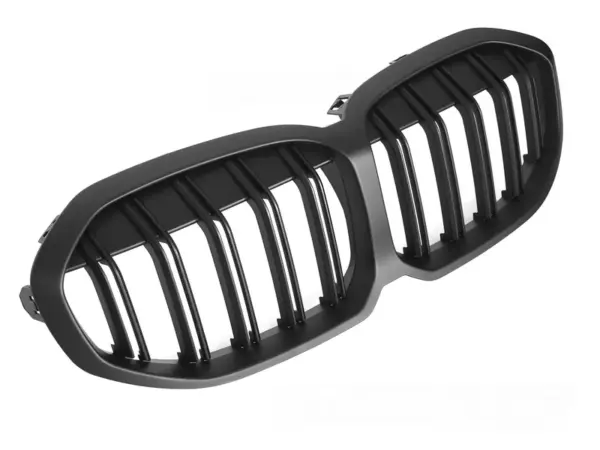 Grill BMW F40 19-24 Sport Double Bar Matt Svart