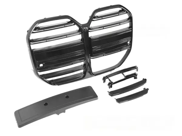 Grill BMW G26 GRAN Coupé 21-24 Kamera Blank Svart