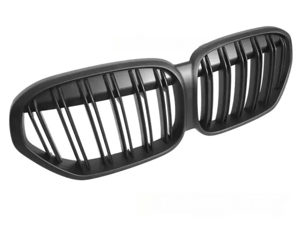 Grill BMW X1 F48 LCI 20-22 Sport Double Bar Matt Svart