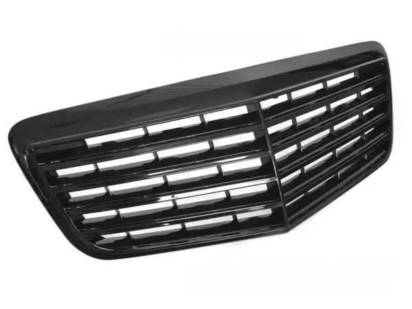 Grill Mercedes W211/S211 06-09 Blank Svart
