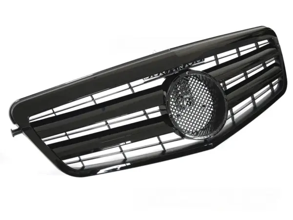 Grill Mercedes W212/S212 09-13 CL Style Blank Svart