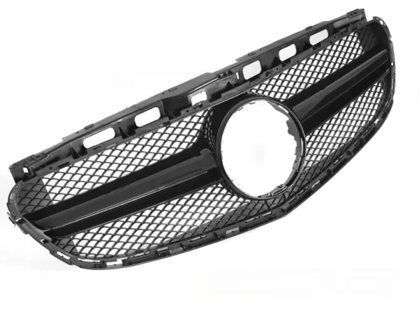 Grill Mercedes W212/S212 13-16 Kamera Blank Svart