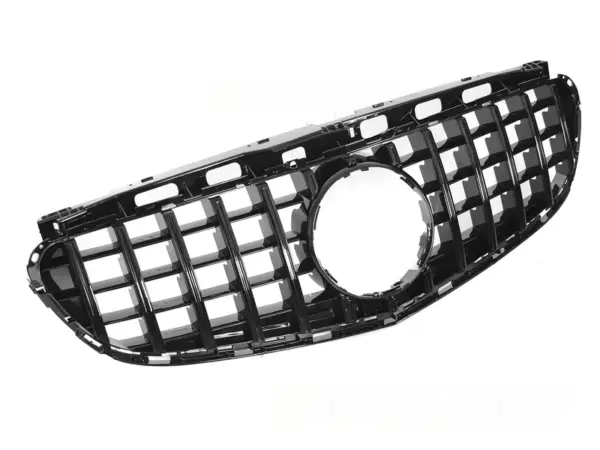 Grill Mercedes W212/S212 13-16 Sport Kamera Blank Svart