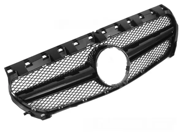 Grill Mercedes CLA W117 13-19 Blank Svart