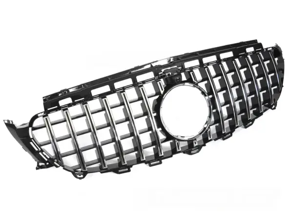 Grill Mercedes W213/S213 16-19 Sport Kamera Krom/Svart