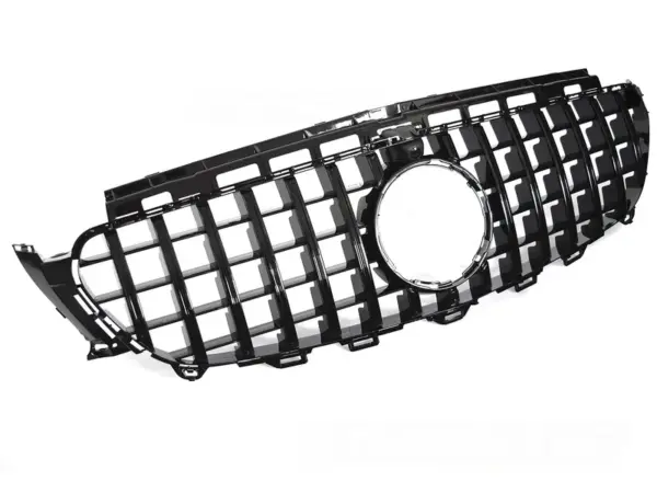 Grill Mercedes W213/S213 16-19 Sport Kamera Blank Svart