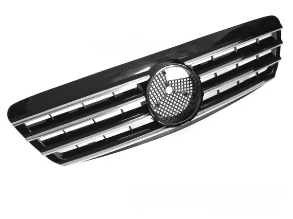 Grill Mercedes W220 98-02 CL Style Krom/Svart
