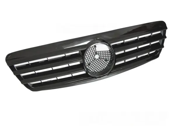 Grill Mercedes W220 98-02 CL Style Blank Svart