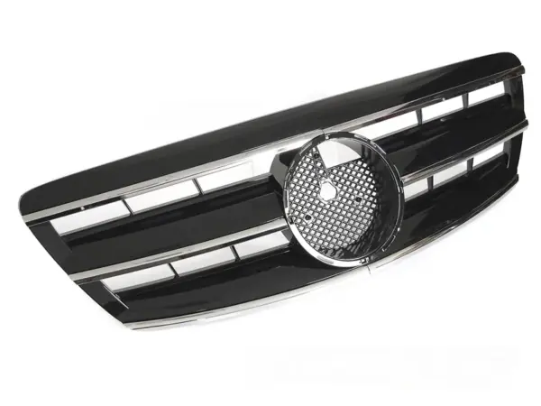 Grill Mercedes W220 02-05 CL Style Krom/Svart