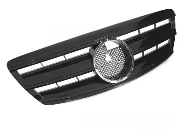 Grill Mercedes W220 02-05 CL Style Blank Svart