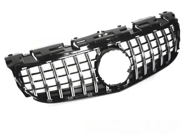 Grill Mercedes SLK R172 15-20 Sport Blank Svart/Krom