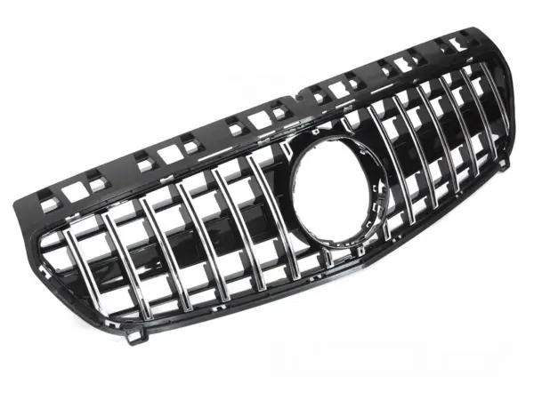 Grill Mercedes W176 12-15 Sport Blank Svart/Krom