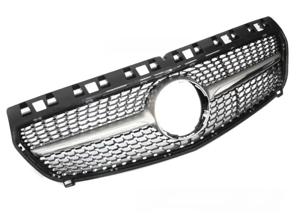 Grill Mercedes W176 12-15 Diamond Style Krom