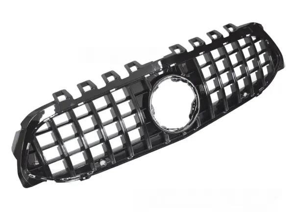 Grill Mercedes A-CLASS W177 18-22 Sport Kamera Blank Svart