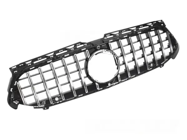 Grill Mercedes W177 22- Sport Kamera Blank Svart/Krom